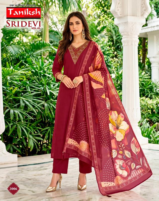 Taniksh sridevi vol 3 kurti wholesale online
